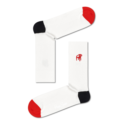 RIBBED EMBROIDERY CHAIR