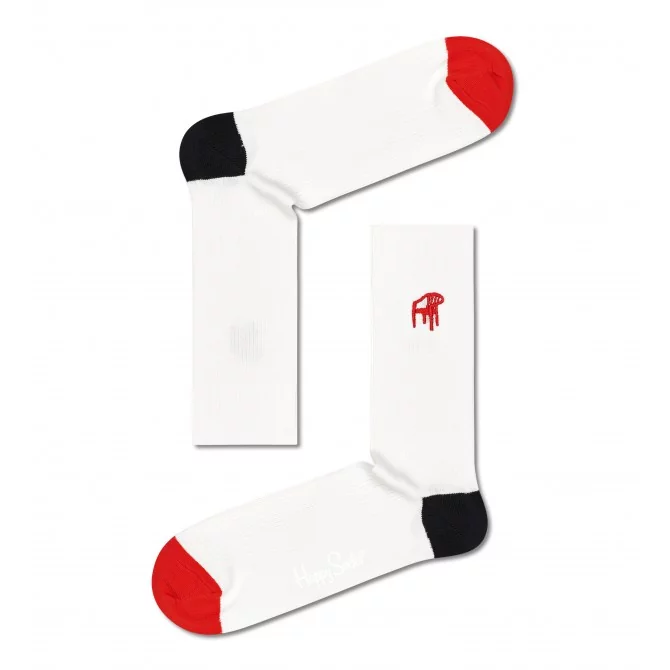 RIBBED EMBROIDERY CHAIR