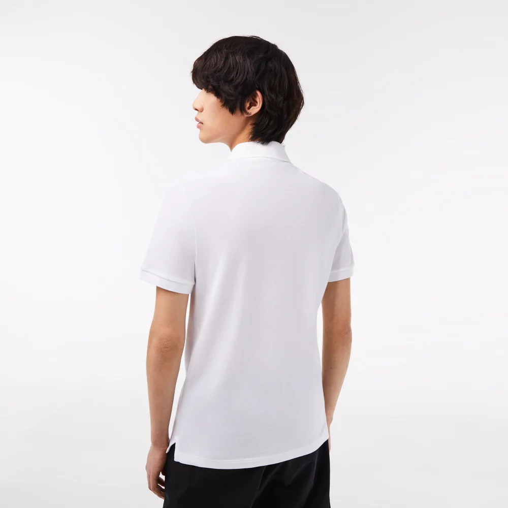 LACOSTE - SHORT SLEEVED RIBBED COLLAR SHIRT