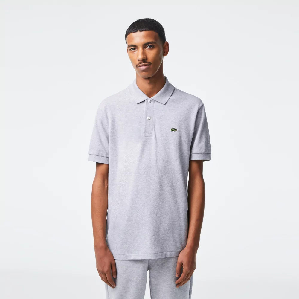 LACOSTE - SHORT SLEEVED RIBBED COLLAR SHIRT