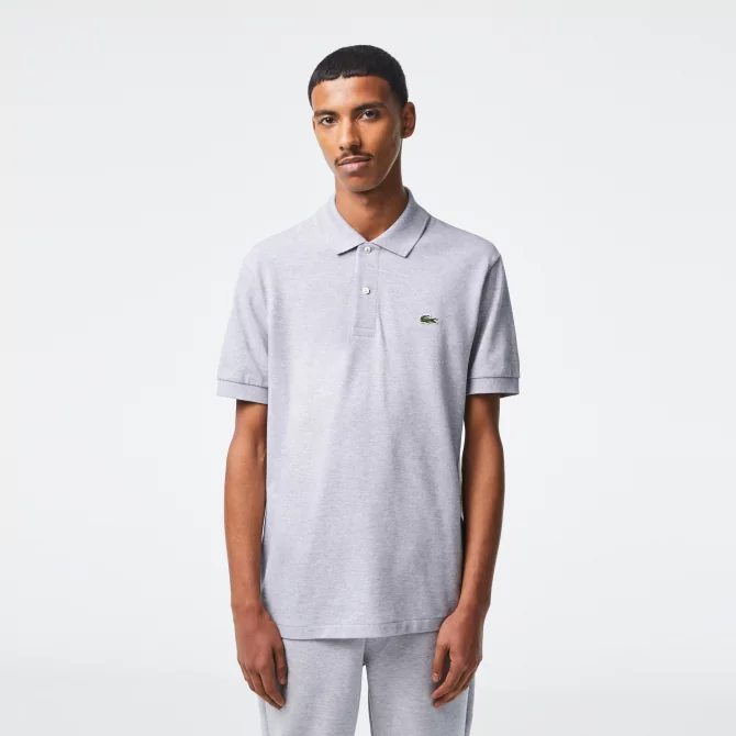 LACOSTE - SHORT SLEEVED RIBBED COLLAR SHIRT