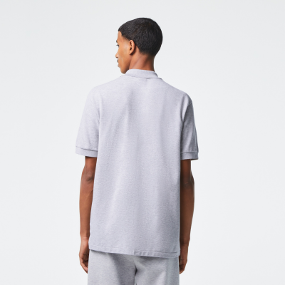 LACOSTE - SHORT SLEEVED RIBBED COLLAR SHIRT