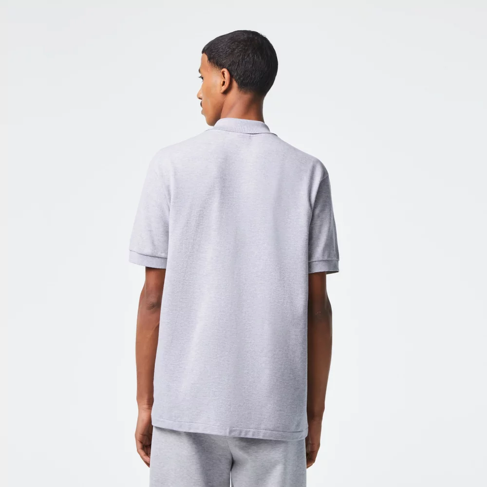 LACOSTE - SHORT SLEEVED RIBBED COLLAR SHIRT