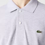LACOSTE - SHORT SLEEVED RIBBED COLLAR SHIRT
