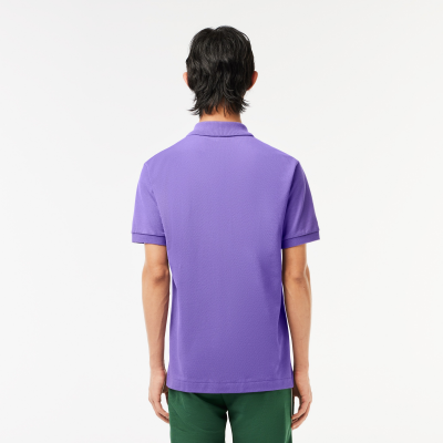 LACOSTE - SHORT SLEEVED RIBBED COLLAR SHIRT