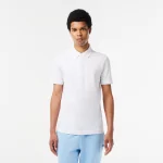 LACOSTE - SHORT SLEEVED RIBBED COLLAR SHIRT