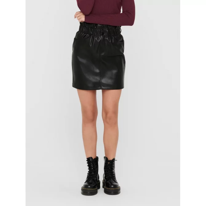 ONLMAIYA-MIRI FAUX LEATHER SKIRT CC PNT