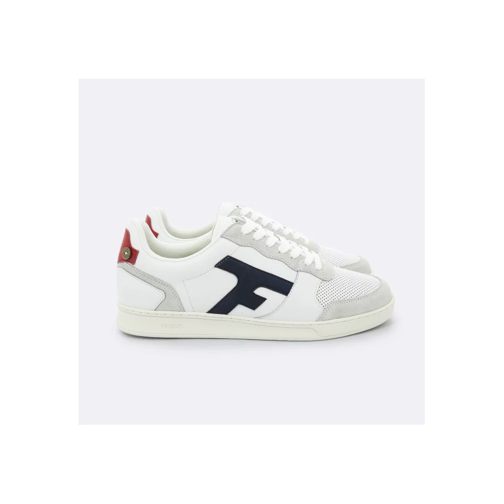 FAGUO - BASKETS HAZEL LEATHER SUEDE