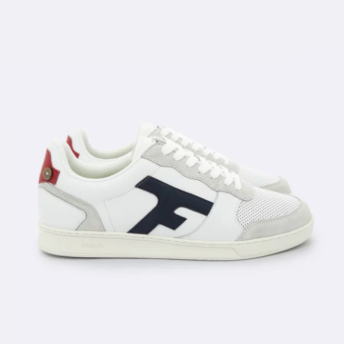 FAGUO - BASKETS HAZEL LEATHER SUEDE