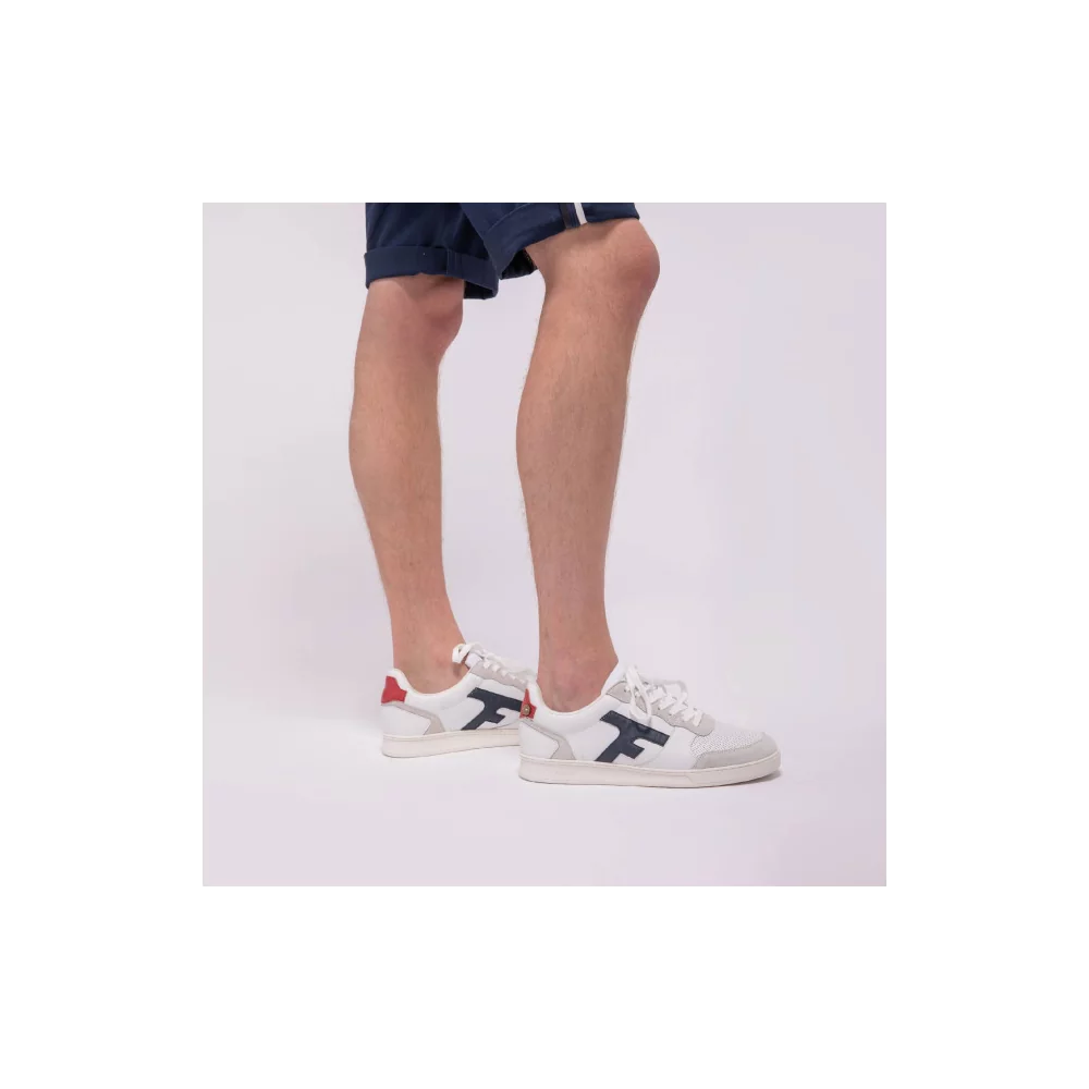 FAGUO - BASKETS HAZEL LEATHER SUEDE