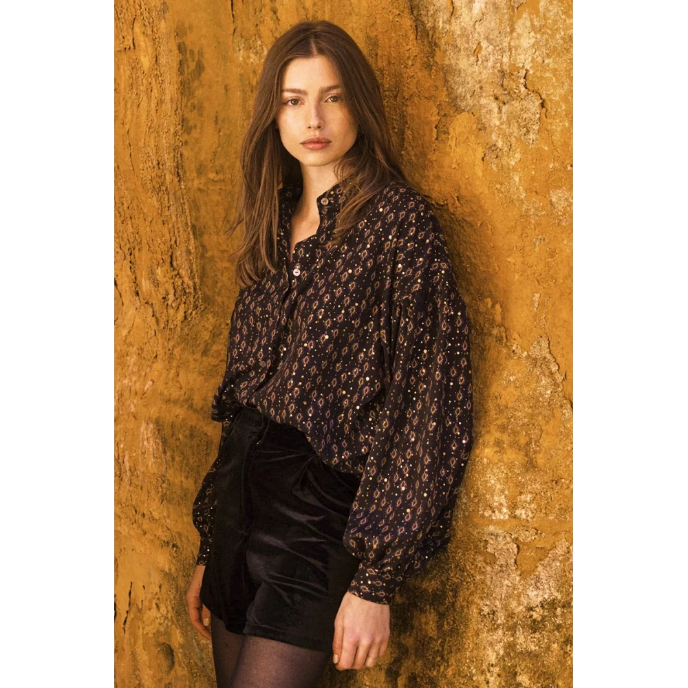 MOLLY BRACKEN - LADIES WOVEN SHIRT