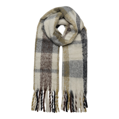 ONLWINIE CHECK SCARF CC
