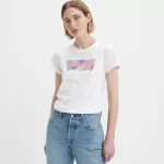 LEVIS - THE PERFECT TEE SSNL TONAL BW TERRA COTT