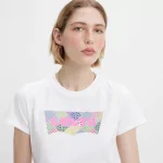 LEVIS - THE PERFECT TEE SSNL TONAL BW TERRA COTT