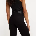 LEVIS - 725 HIGH RISE BOOTCUT NIGHT IS BLACK
