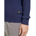 SCOTCH AND SODA - REGULAR FIT ESSENTIALS CREW IN ECO VERO