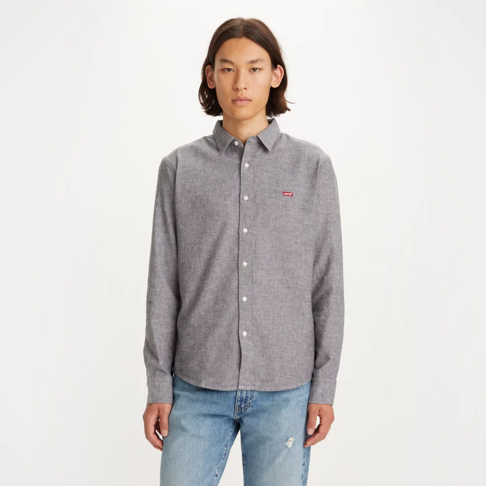 LEVIS - LS BATTERY HM SHIRT SLIM BLACK AGATE