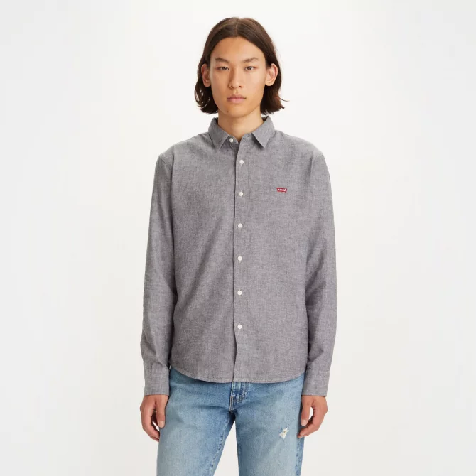 LEVIS - LS BATTERY HM SHIRT SLIM BLACK AGATE
