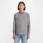 LEVIS - LS BATTERY HM SHIRT SLIM BLACK AGATE