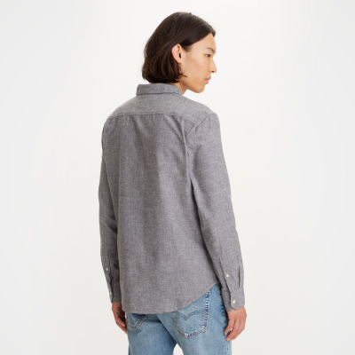 LEVIS - LS BATTERY HM SHIRT SLIM BLACK AGATE