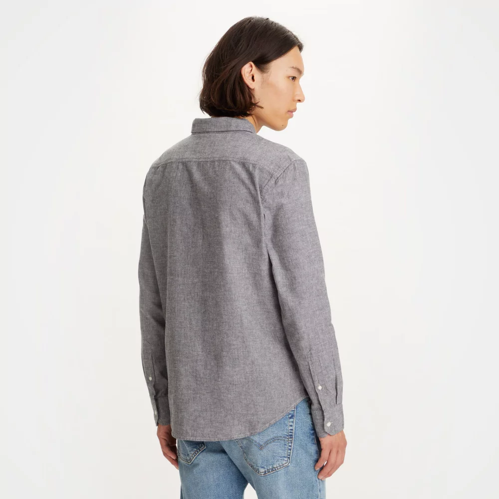 LEVIS - LS BATTERY HM SHIRT SLIM BLACK AGATE