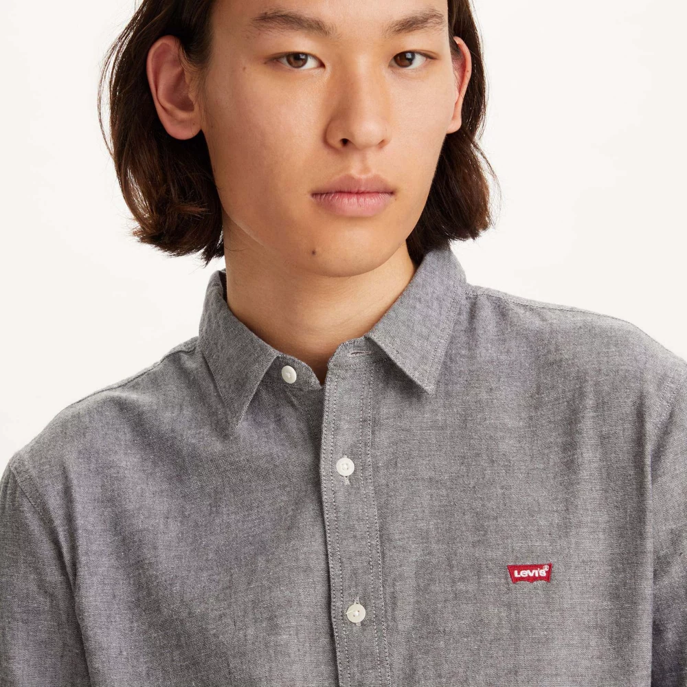 LEVIS - LS BATTERY HM SHIRT SLIM BLACK AGATE