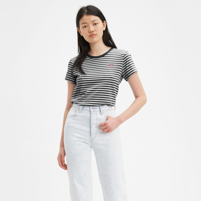 LEVIS - PERFECT TEE RAITA STRIPE CAVIAR