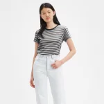 LEVIS - PERFECT TEE RAITA STRIPE CAVIAR
