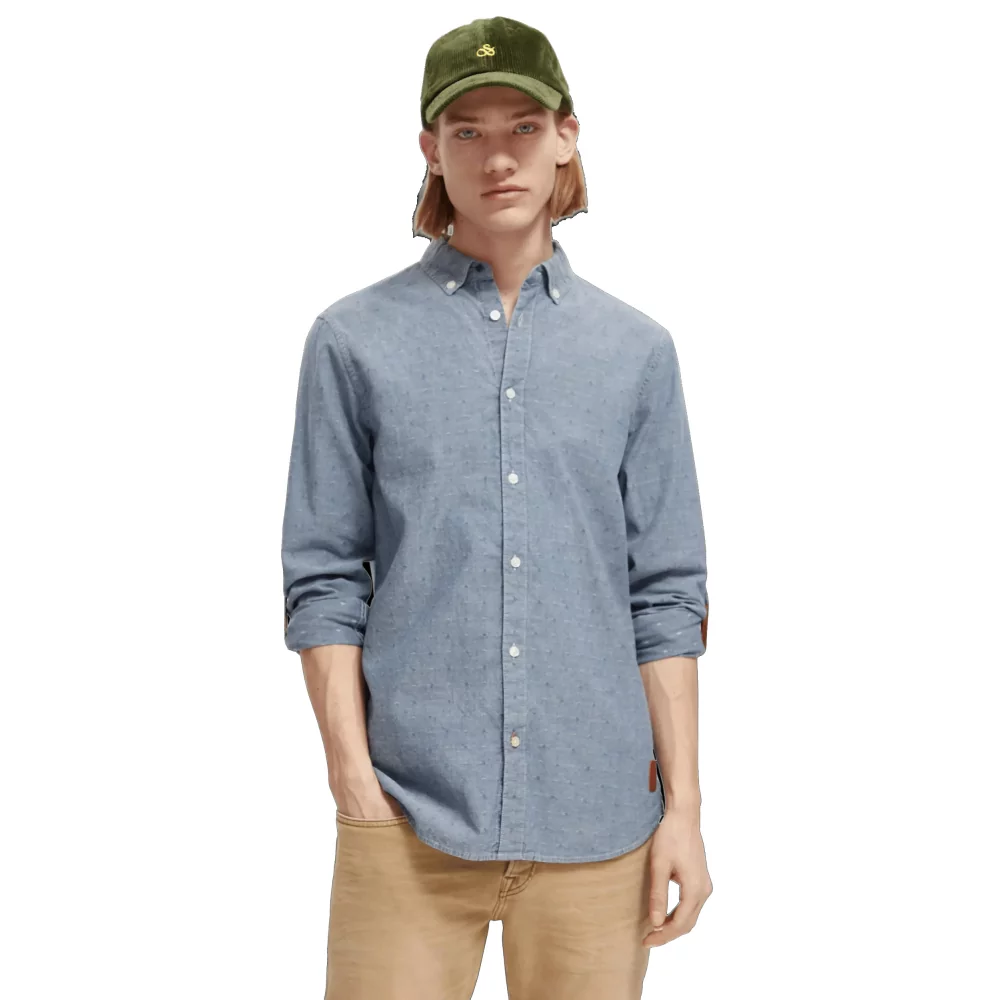 SCOTCH AND SODA - SMART INDIGO SHIRT