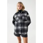 SALSA - SURCHEMISE LONGUE À CARREAUX