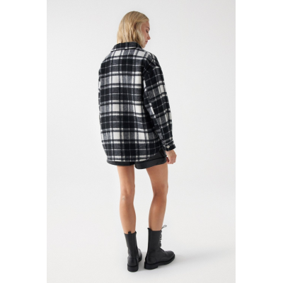 SALSA - SURCHEMISE LONGUE À CARREAUX