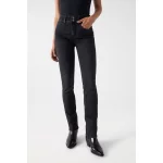 SALSA - SECRET SLIM NOIR DÉLAVÉ