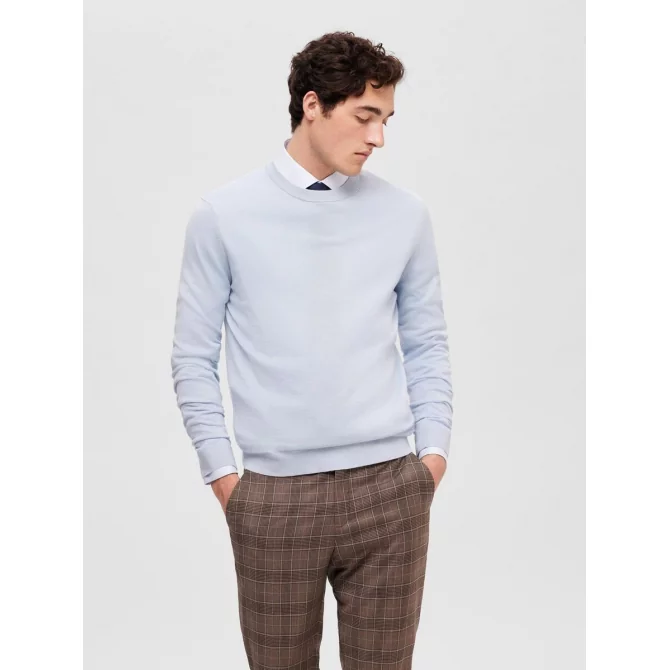 SLHTOWN MERINO COOLMAX KNIT CREW B