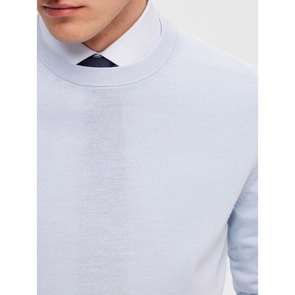 SLHTOWN MERINO COOLMAX KNIT CREW B