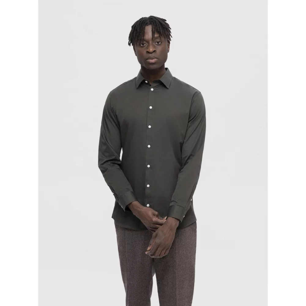 SLHSLIMETHAN SHIRT LS CLASSIC NOOS