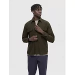 SLHMASON-TWILL OVERSHIRT LS NOOS
