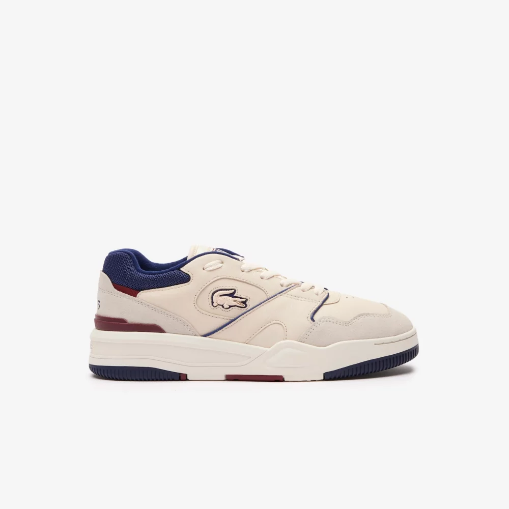 LACOSTE - LINESHOT LEATHER HEEL POP SNEAKERS