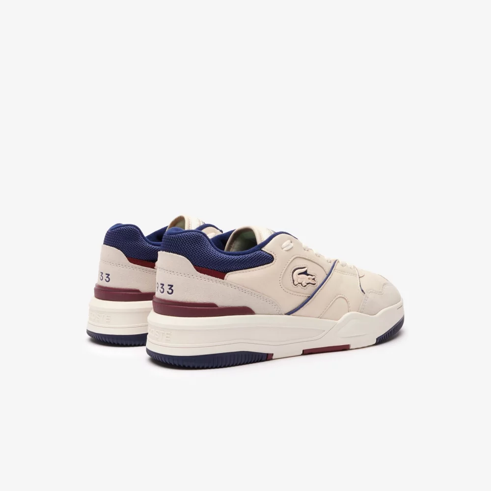 LACOSTE - LINESHOT LEATHER HEEL POP SNEAKERS