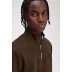 FRED PERRY - HALF ZIP SWEATSHIRT