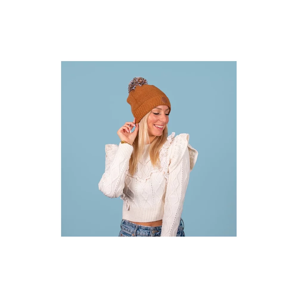 CABAIA - BEANIE IRISH COFFEE CAMEL