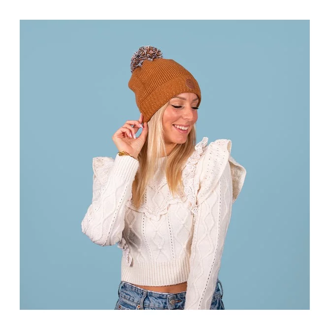 CABAIA - BEANIE IRISH COFFEE CAMEL