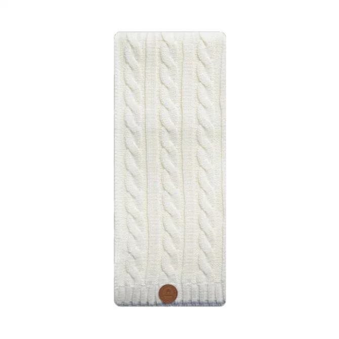 CABAIA - SCARF CREAMY GIN WHITE