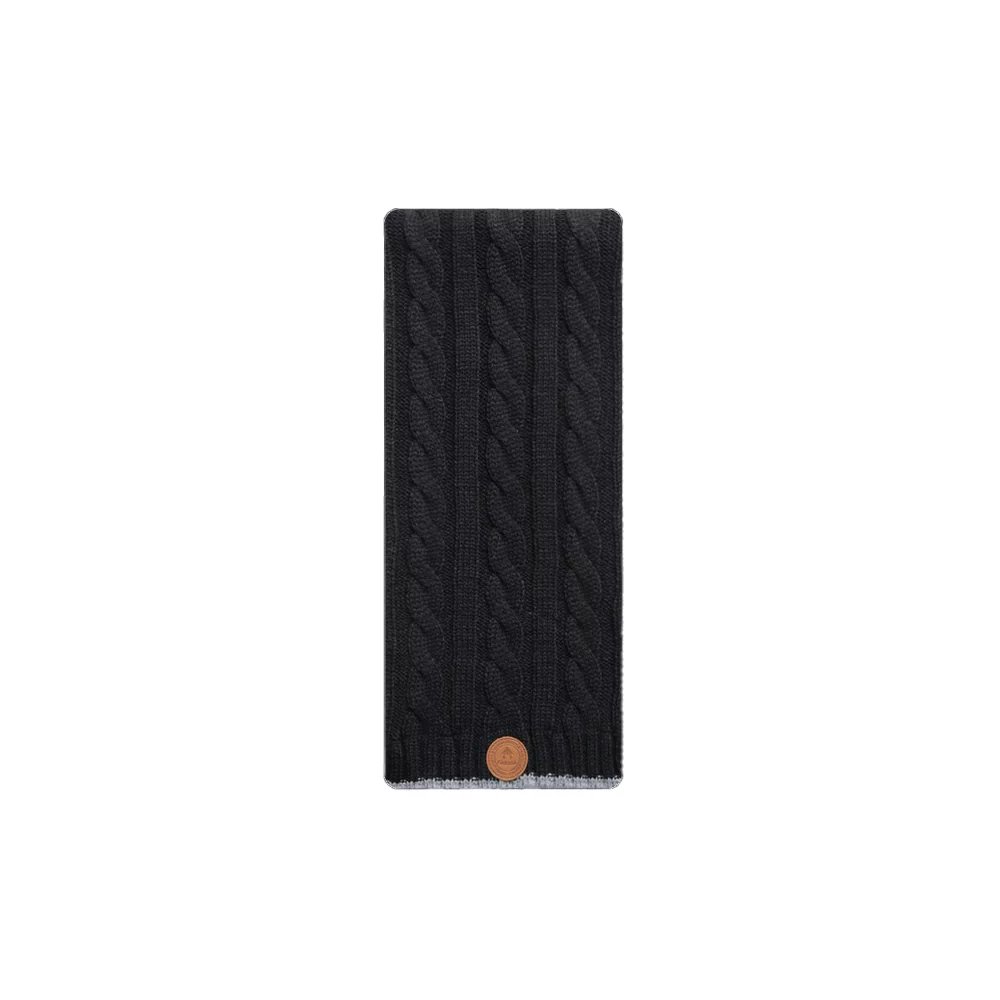 CABAIA - SCARF CREAMY GIN BLACK
