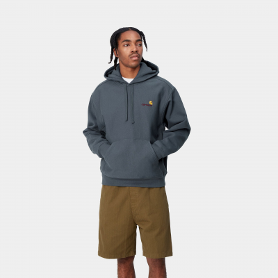 CARHARTT - HOODED AMERICAN SCRIPT SWEAT
