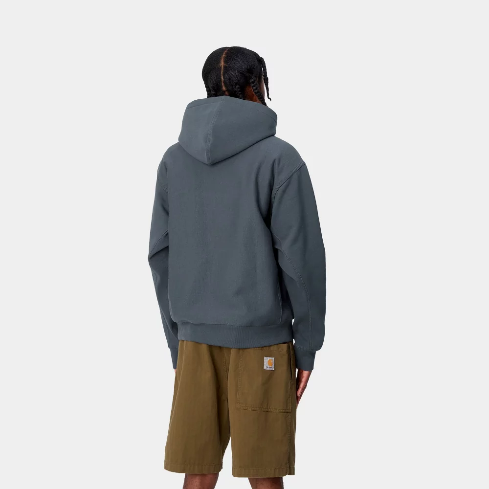 CARHARTT - HOODED AMERICAN SCRIPT SWEAT