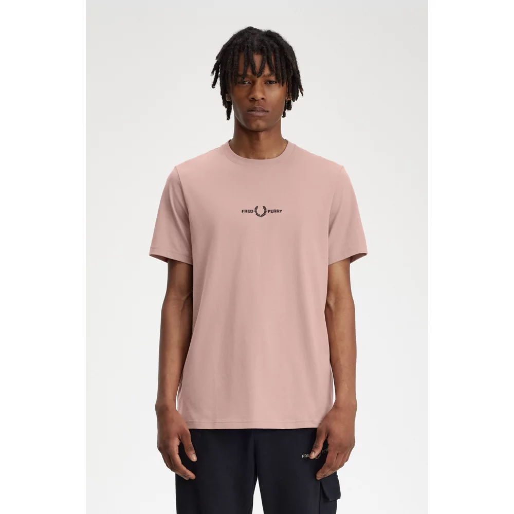 FRED PERRY - EMBROIDERED T-SHIRT