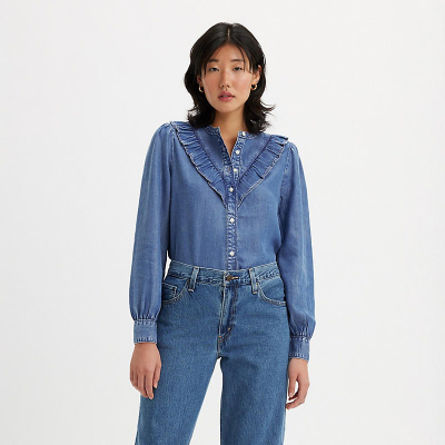 LEVIS - CARINNA BLOUSE DENIM IN PATCHES 2
