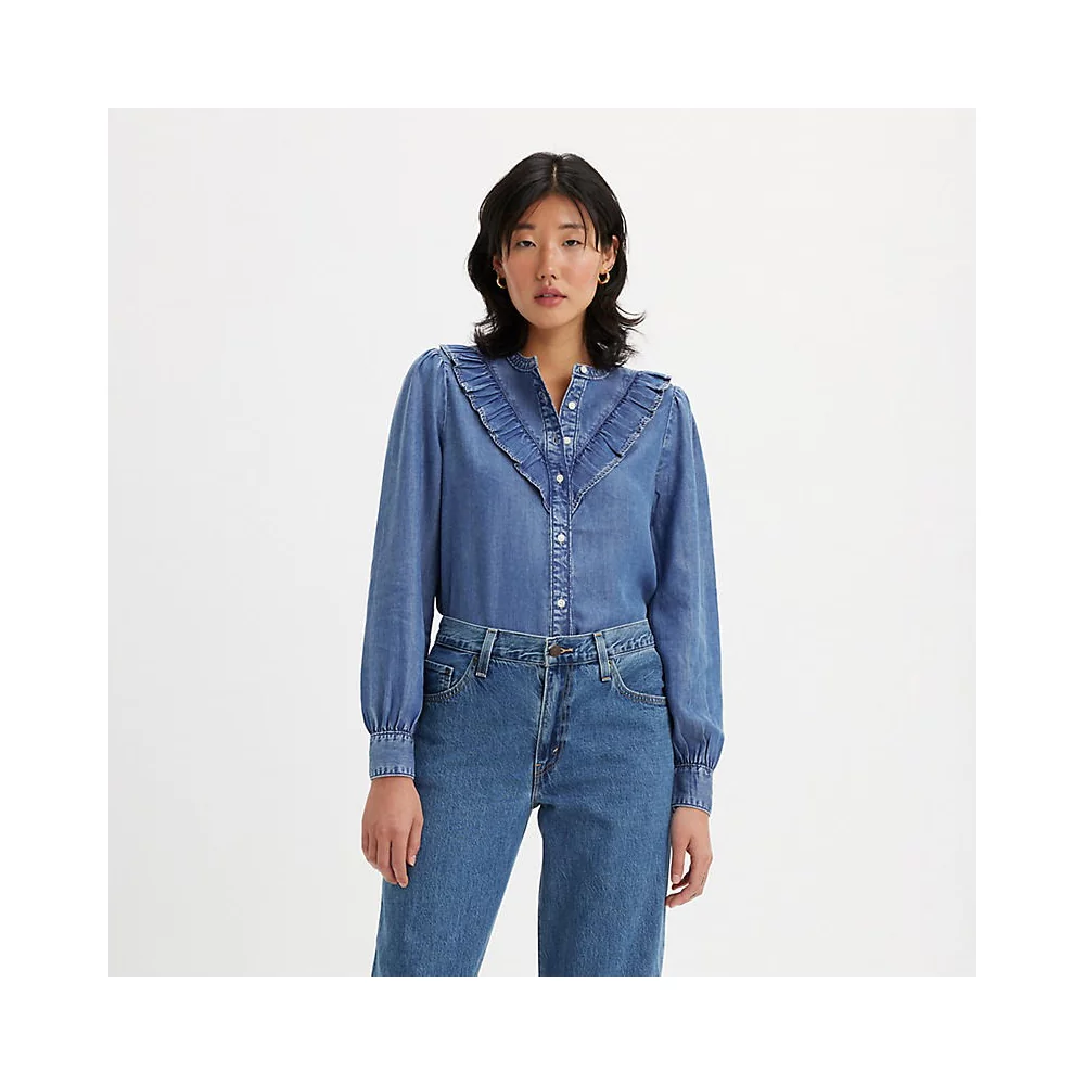 LEVIS - CARINNA BLOUSE DENIM IN PATCHES 2