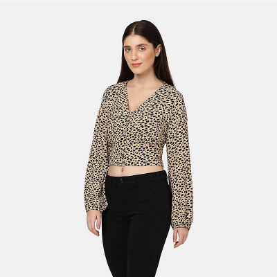 LEVIS - TAMARA LS BLOUSE NEW STELLA LEOPARD ALMO