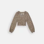 LEVIS - TAMARA LS BLOUSE NEW STELLA LEOPARD ALMO